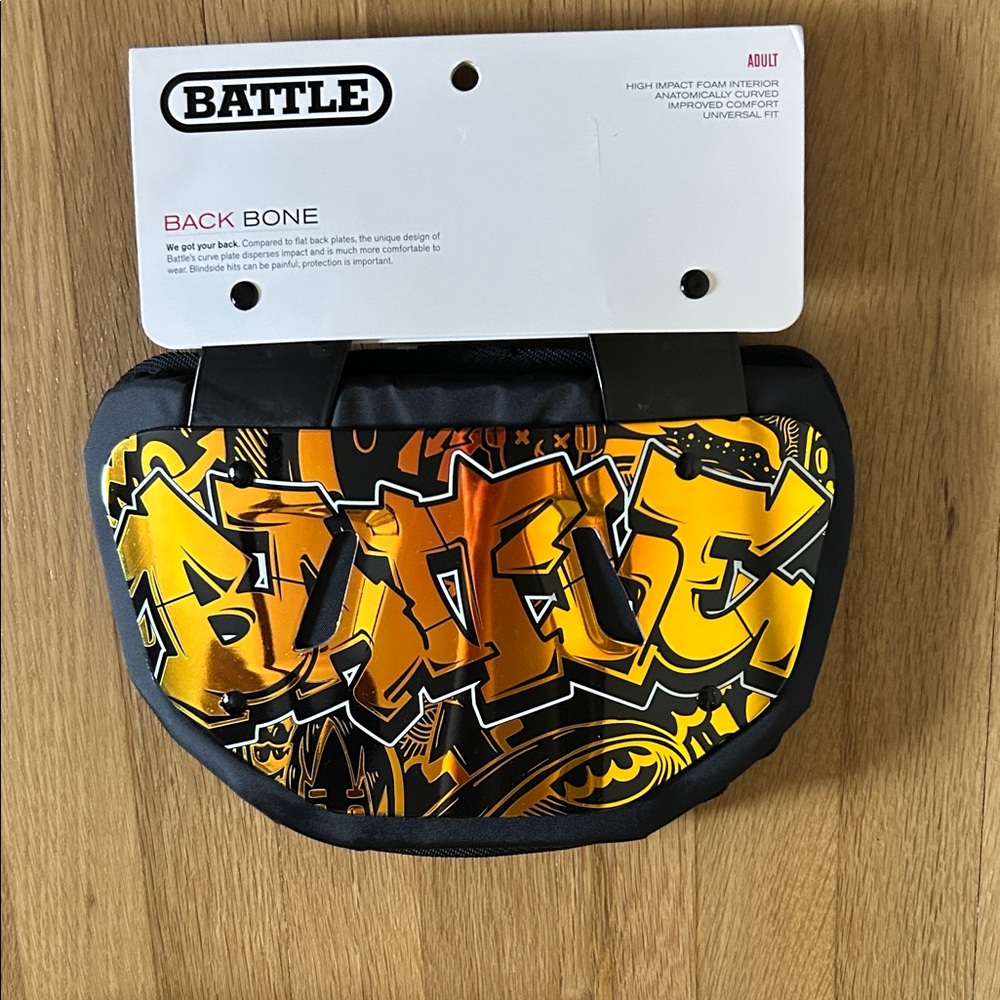 Battle Sports Adult BP Graffiti Back Plate